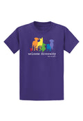 T-shirt: Welcome Diversity Pride - Che Cose Belle