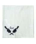 Table Cloth Napkins Set of 4 with Love Embroidery - Che Cose Belle