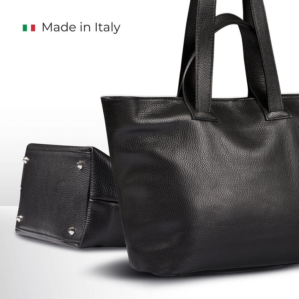 Italian Genuine Calf Leather Tote Bag 122500