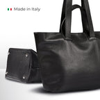 Italian Genuine Calf Leather Tote Bag 122500