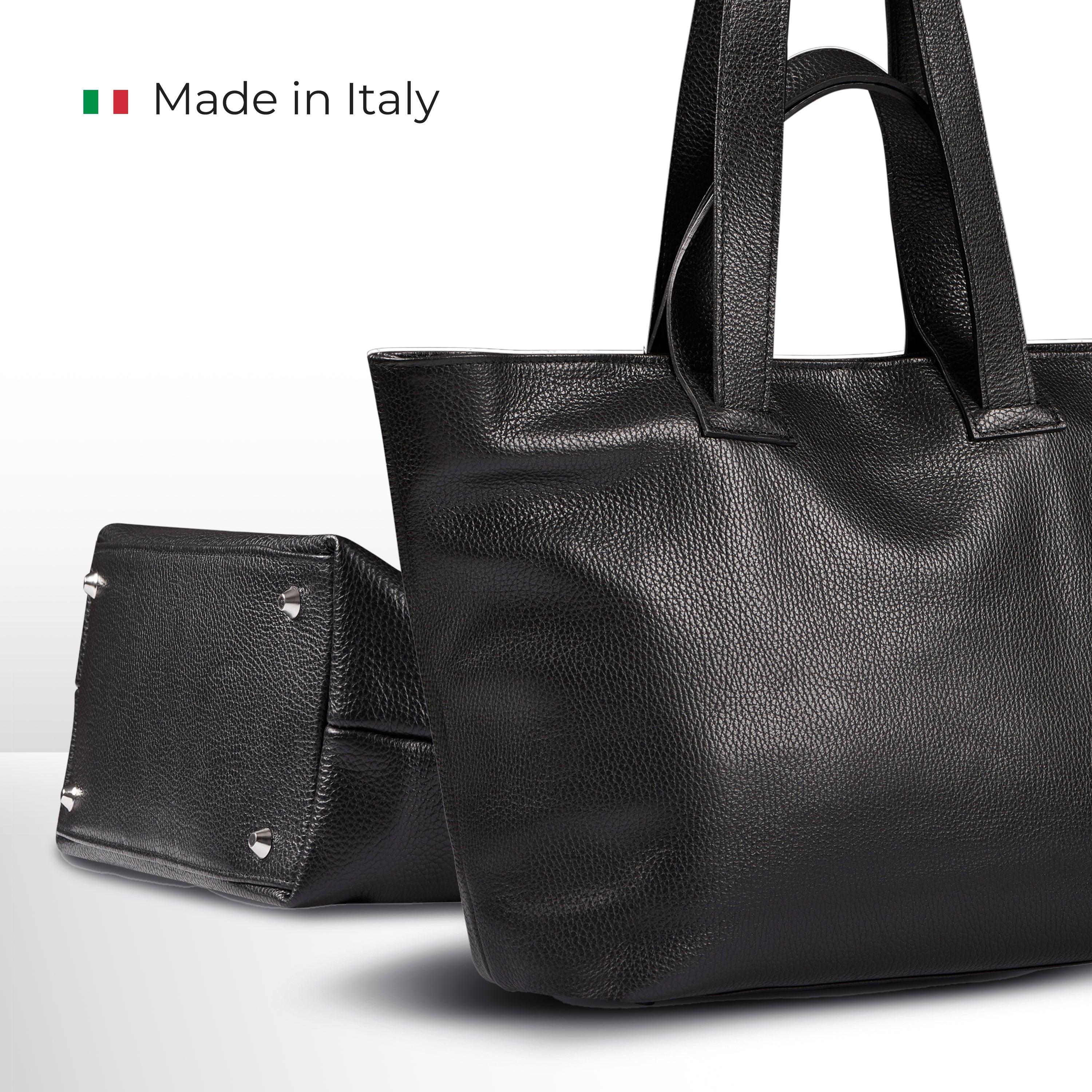 Italian Genuine Calf Leather Tote Bag 122500