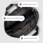 Italian Genuine Calf Leather Tote Bag 122500