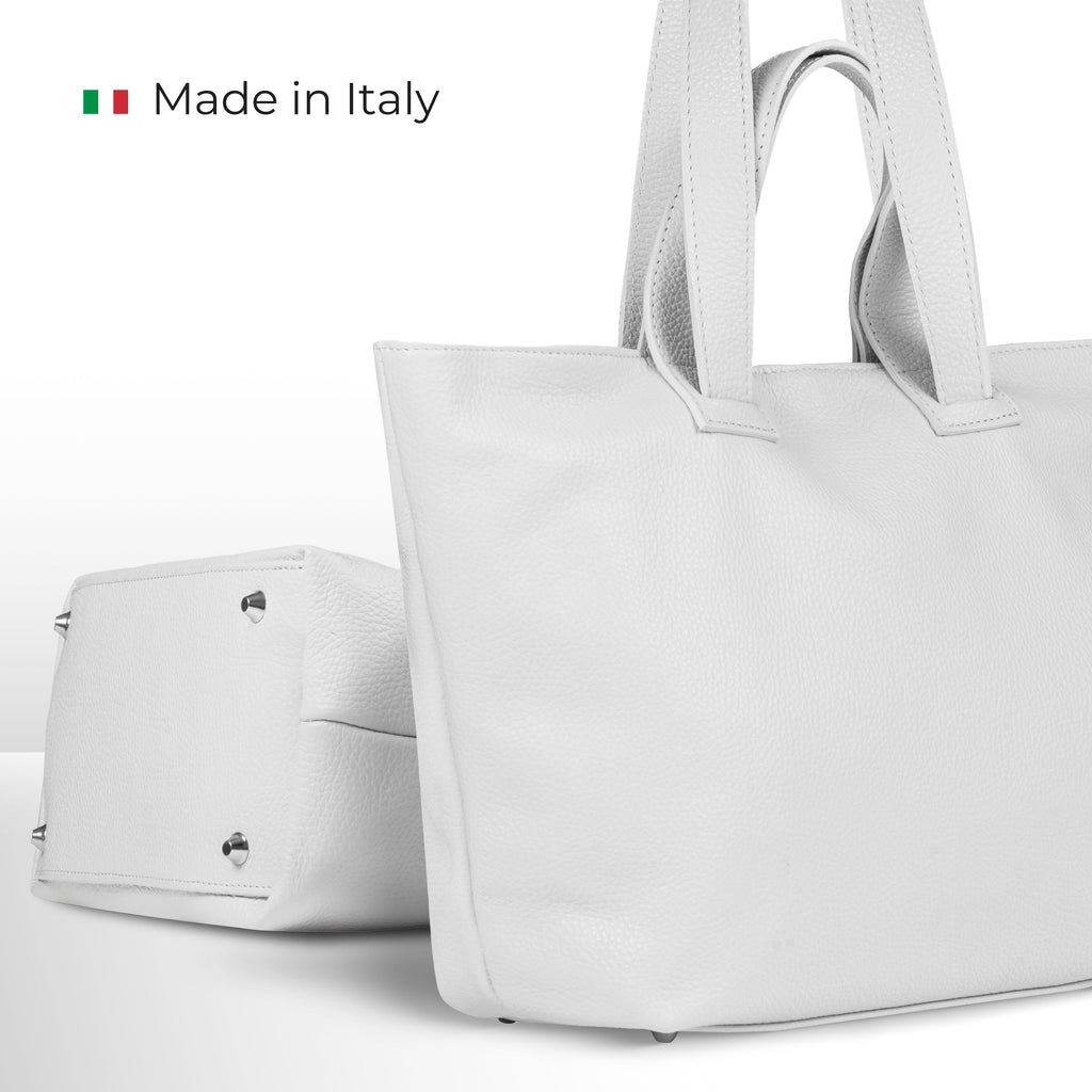 Italian Genuine Calf Leather Tote Bag 122500
