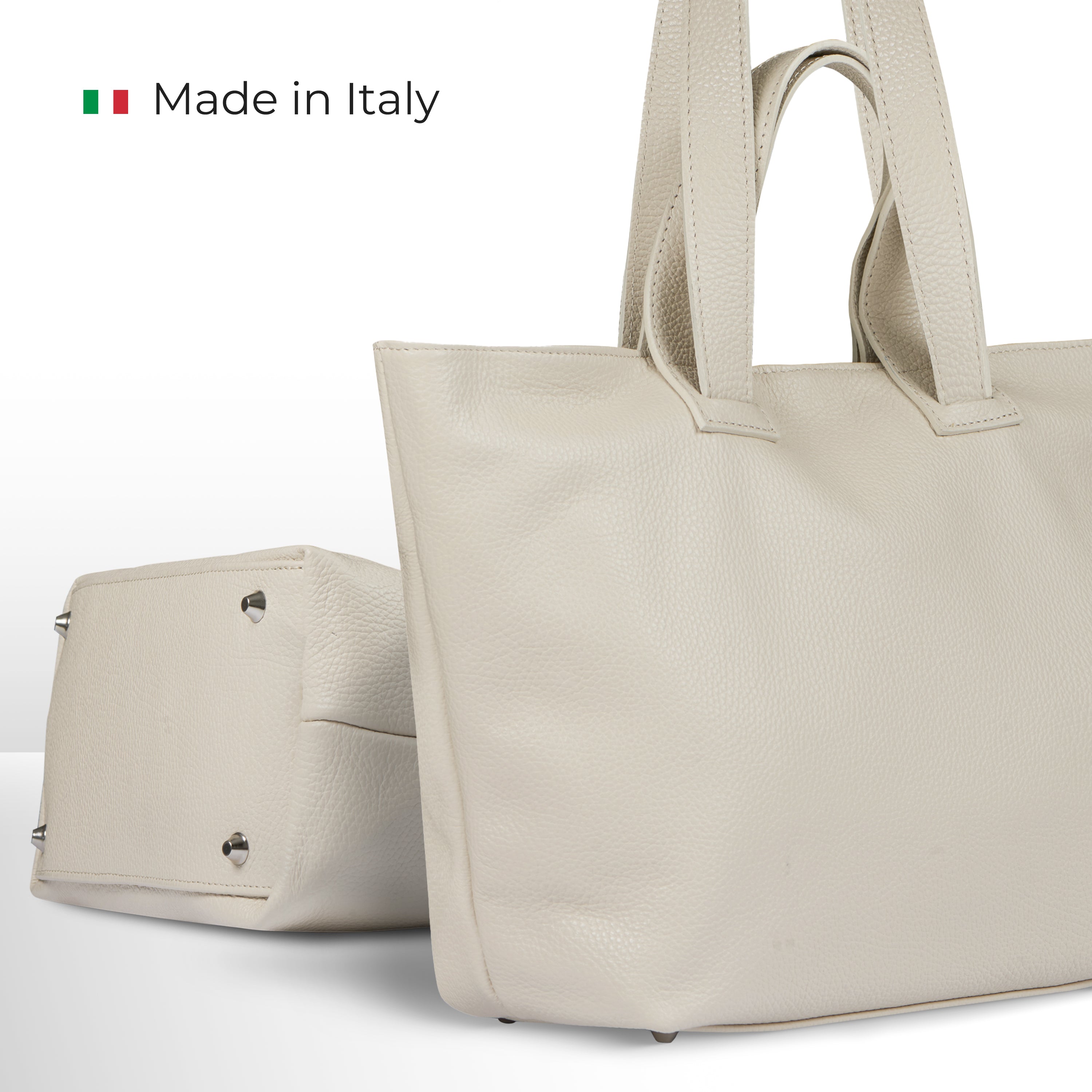 Italian Genuine Calf Leather Tote Bag 122500