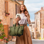 Italian Genuine Calf Leather Tote Bag 122500