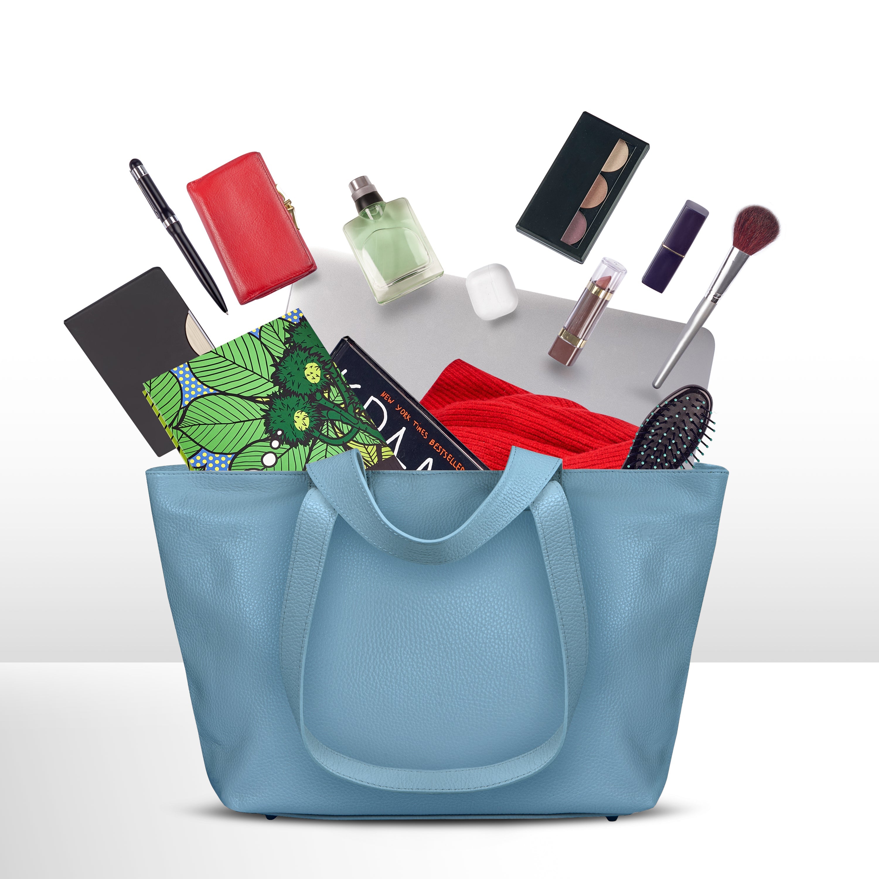 Italian Genuine Calf Leather Tote Bag 122500