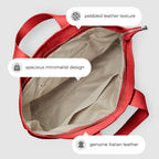 Italian Genuine Calf Leather Tote Bag 122500