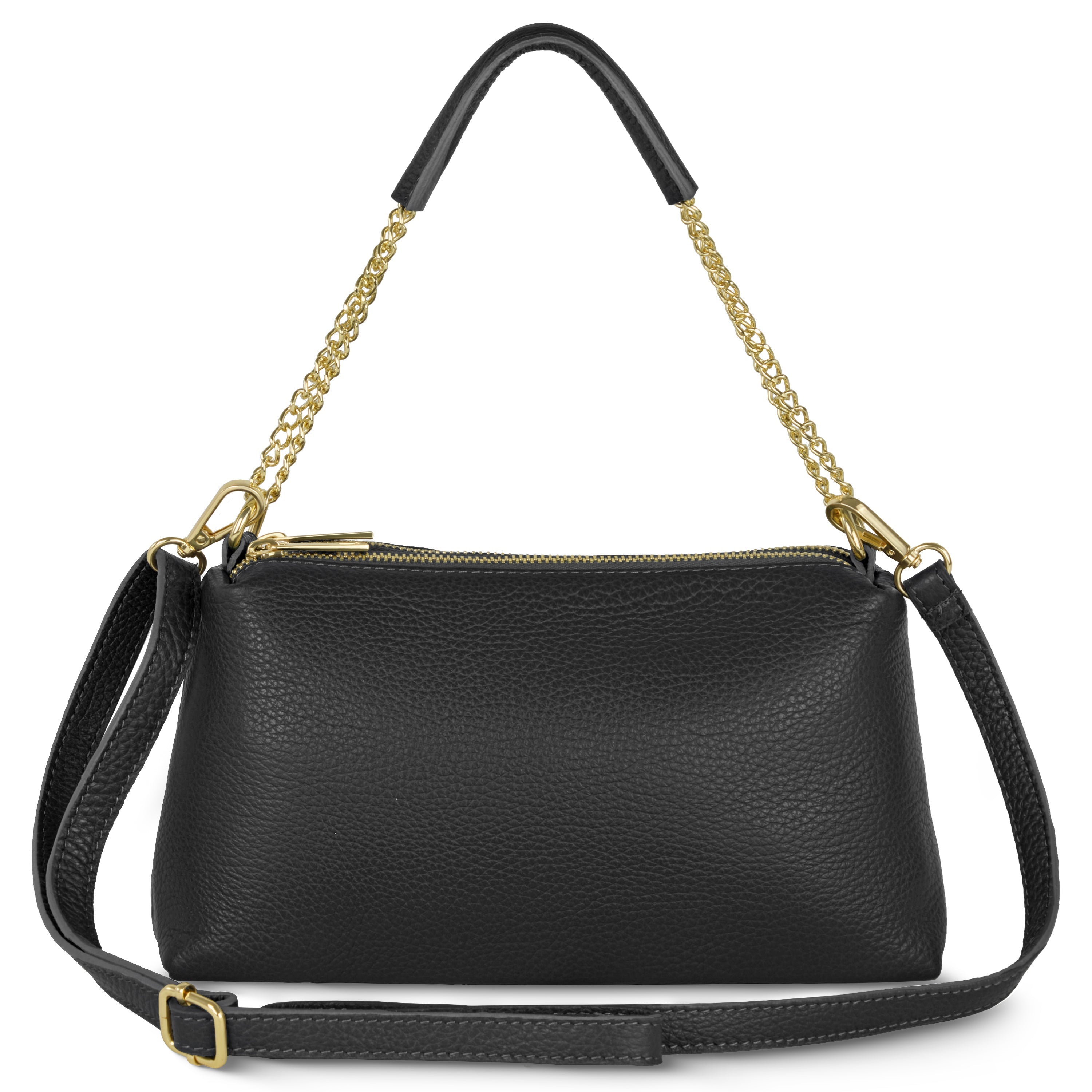 Italian Genuine Calf Leather Crossbody Bag 171522