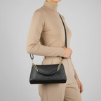 Italian Genuine Calf Leather Crossbody Bag 171522