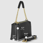 Italian Genuine Calf Leather Crossbody Bag 171522