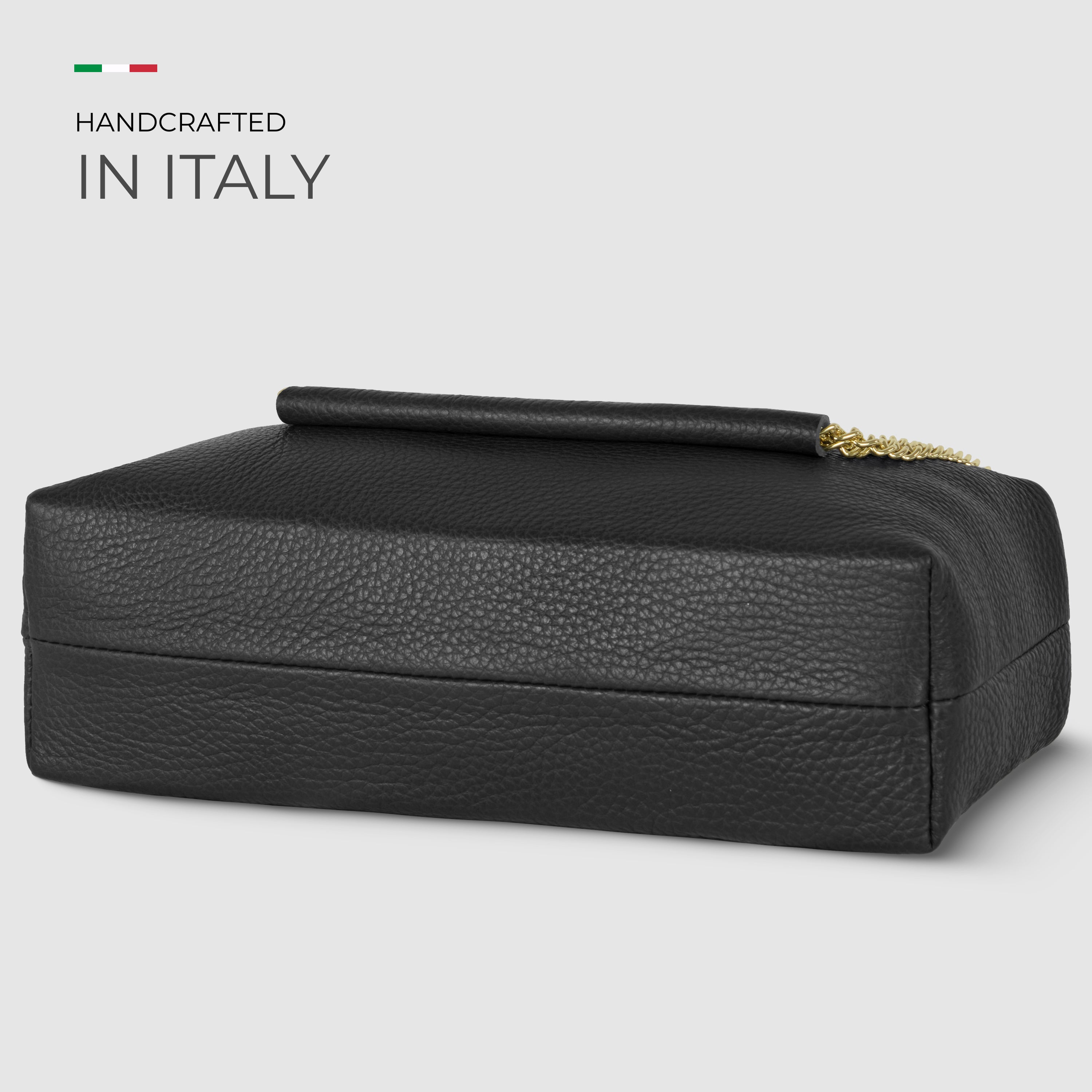 Italian Genuine Calf Leather Crossbody Bag 171522