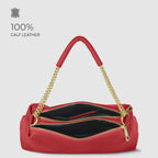 Italian Genuine Calf Leather Crossbody Bag 171522