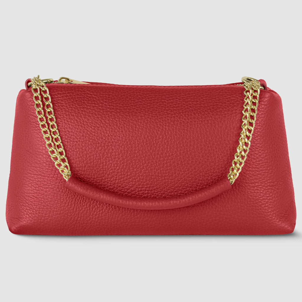 Italian Genuine Calf Leather Crossbody Bag 171522