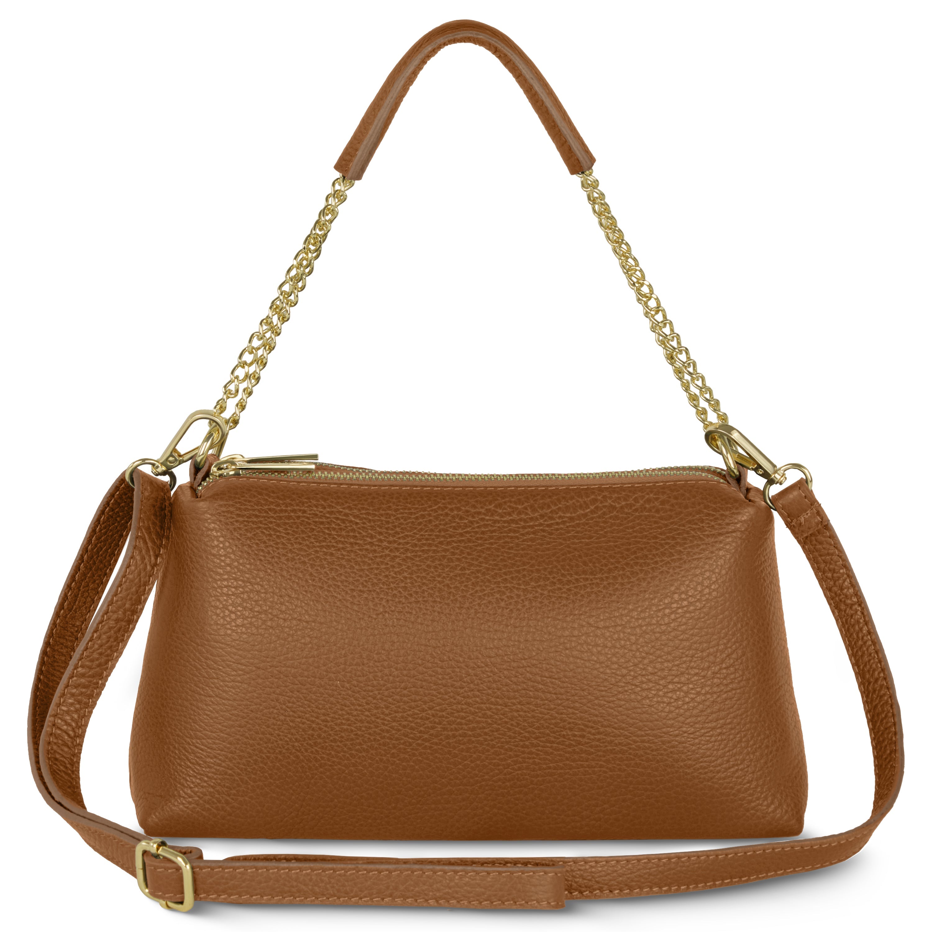 Italian Genuine Calf Leather Crossbody Bag 171522