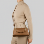 Italian Genuine Calf Leather Crossbody Bag 171522