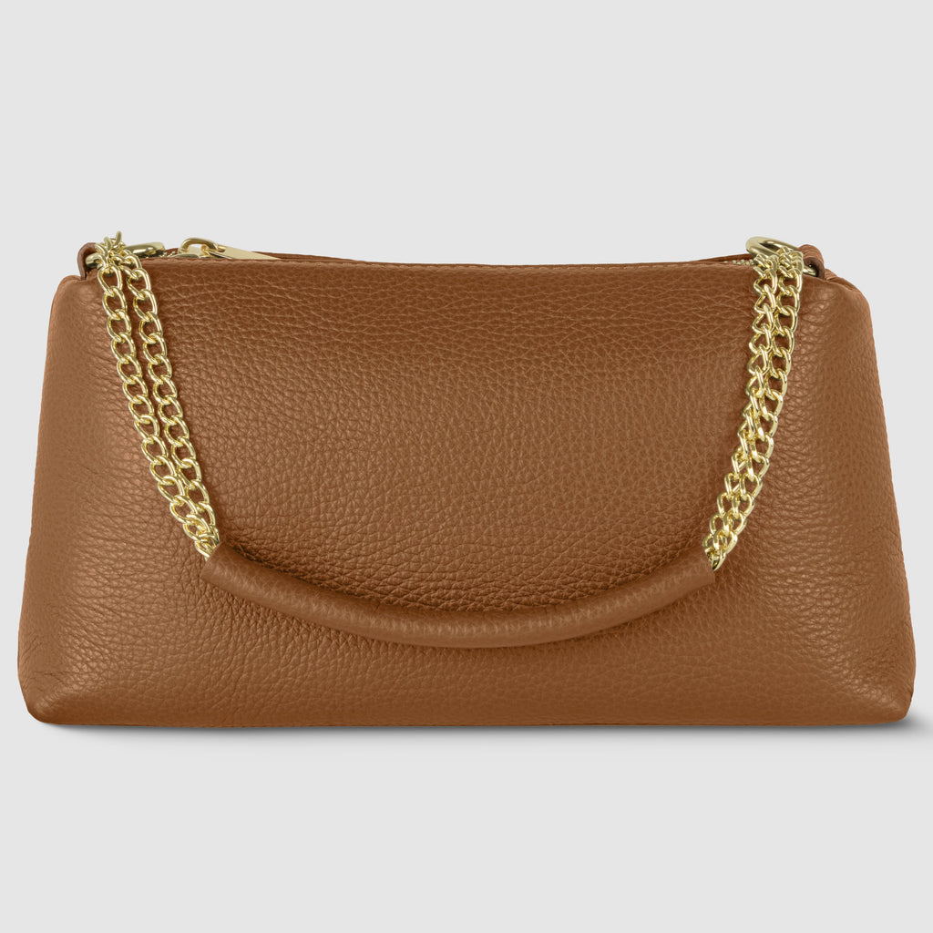 Italian Genuine Calf Leather Crossbody Bag 171522