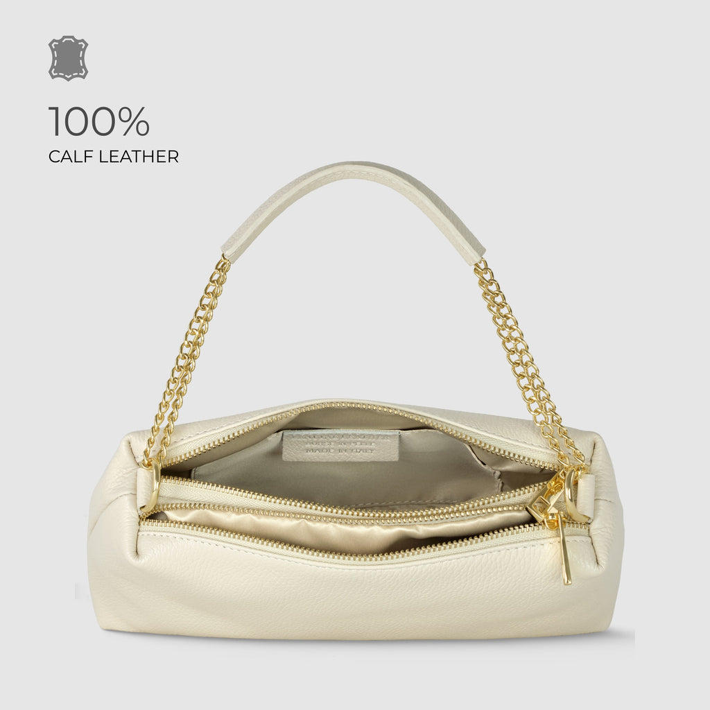 Italian Genuine Calf Leather Crossbody Bag 171522