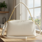Italian Genuine Calf Leather Crossbody Bag 171522