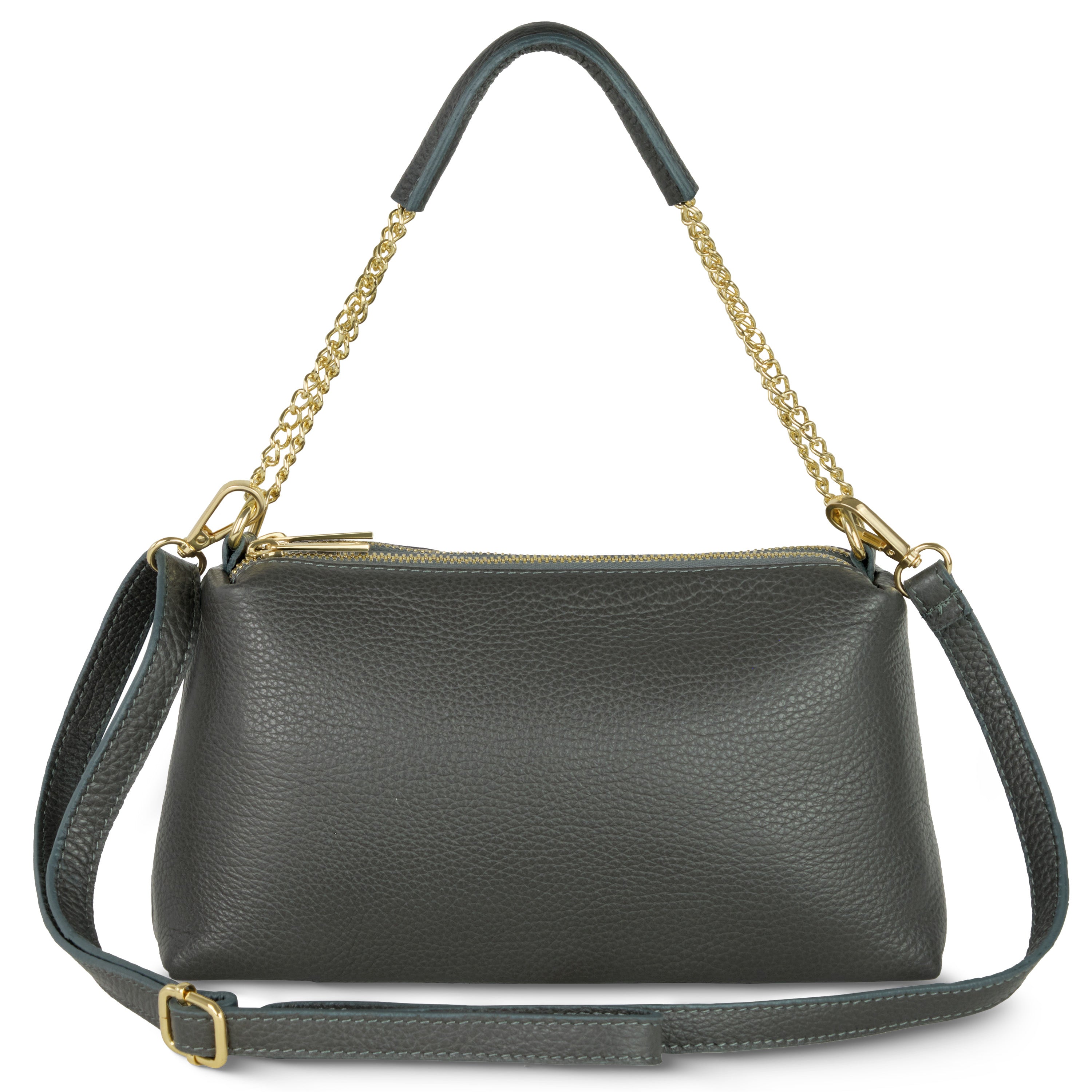 Italian Genuine Calf Leather Crossbody Bag 171522