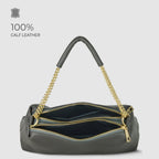 Italian Genuine Calf Leather Crossbody Bag 171522