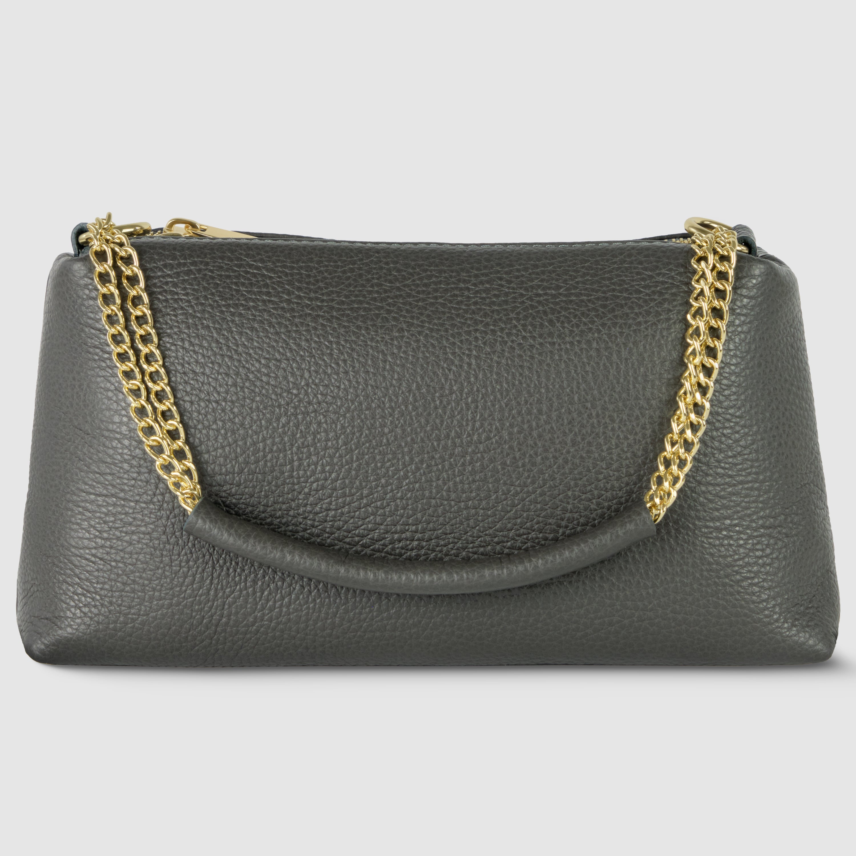 Italian Genuine Calf Leather Crossbody Bag 171522