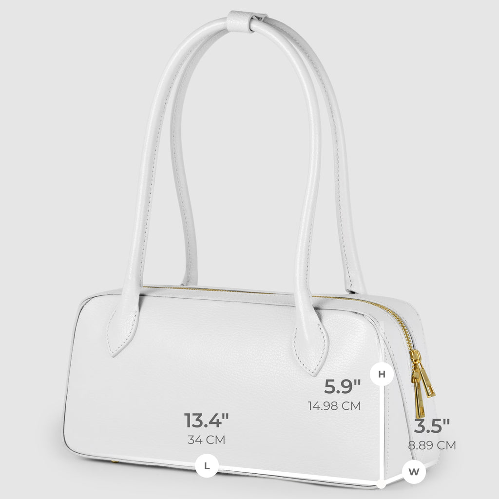 Italian Genuine Calf Leather Shoulder Bag 272511