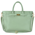 Italian Full-Grain Leather Top-Handle Bag | Cesena