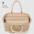 Italian Full-Grain Leather Top-Handle Bag | Cesena