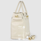 Italian Full-Grain Leather Top-Handle Bag | Cesena