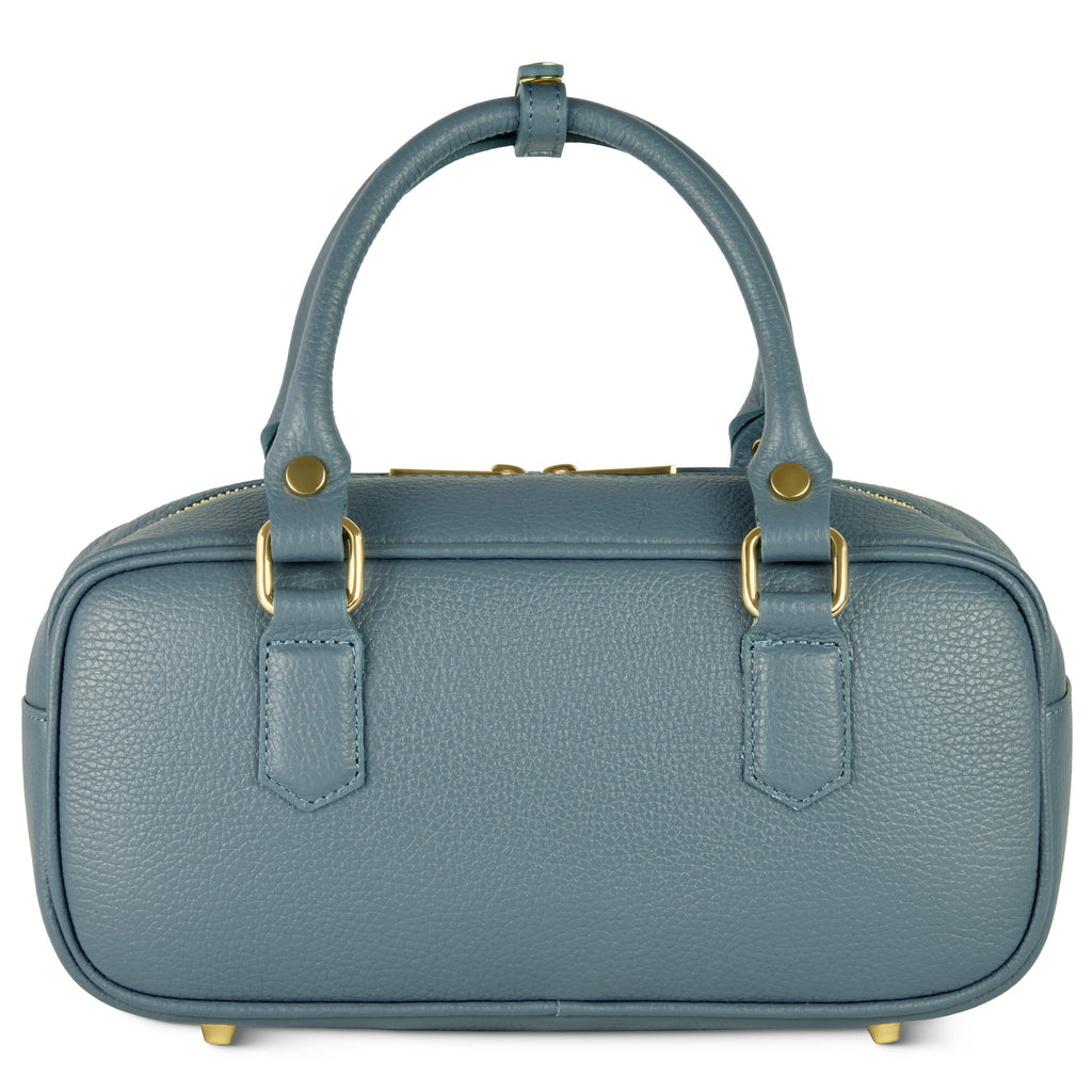 Italian Full-Grain Leather Top-Handle Bag | Venezia