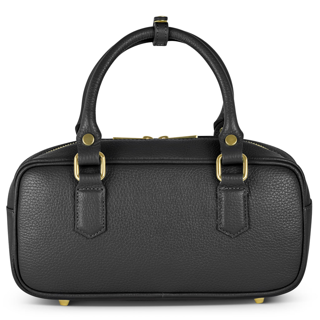 Italian Full-Grain Leather Top-Handle Bag | Venezia