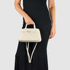 Italian Genuine Calf Leather Top-Handle Bag 252352