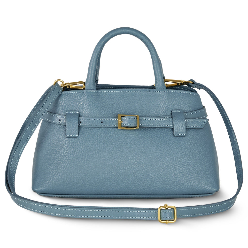 Italian Genuine Calf Leather Top-Handle Bag 252352