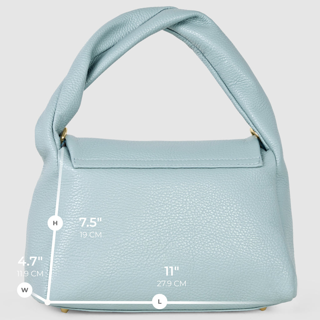 Italian Full-Grain Leather Top-Handle Bag | Perugia