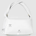 Italian Full-Grain Leather Top-Handle Bag | Perugia