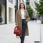Italian Full-Grain Leather Top-Handle Bag | Perugia