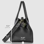 Italian Full-Grain Leather Top-Handle Bag | Asti