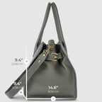 Italian Full-Grain Leather Top-Handle Bag | Asti