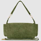 Italian Genuine Suede Shoulder Bag 323040