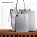 Italian Genuine Metallic Calf Leather Tote Bag 201718