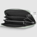 Italian Metallic Full-Grain Leather Wallet | Udine