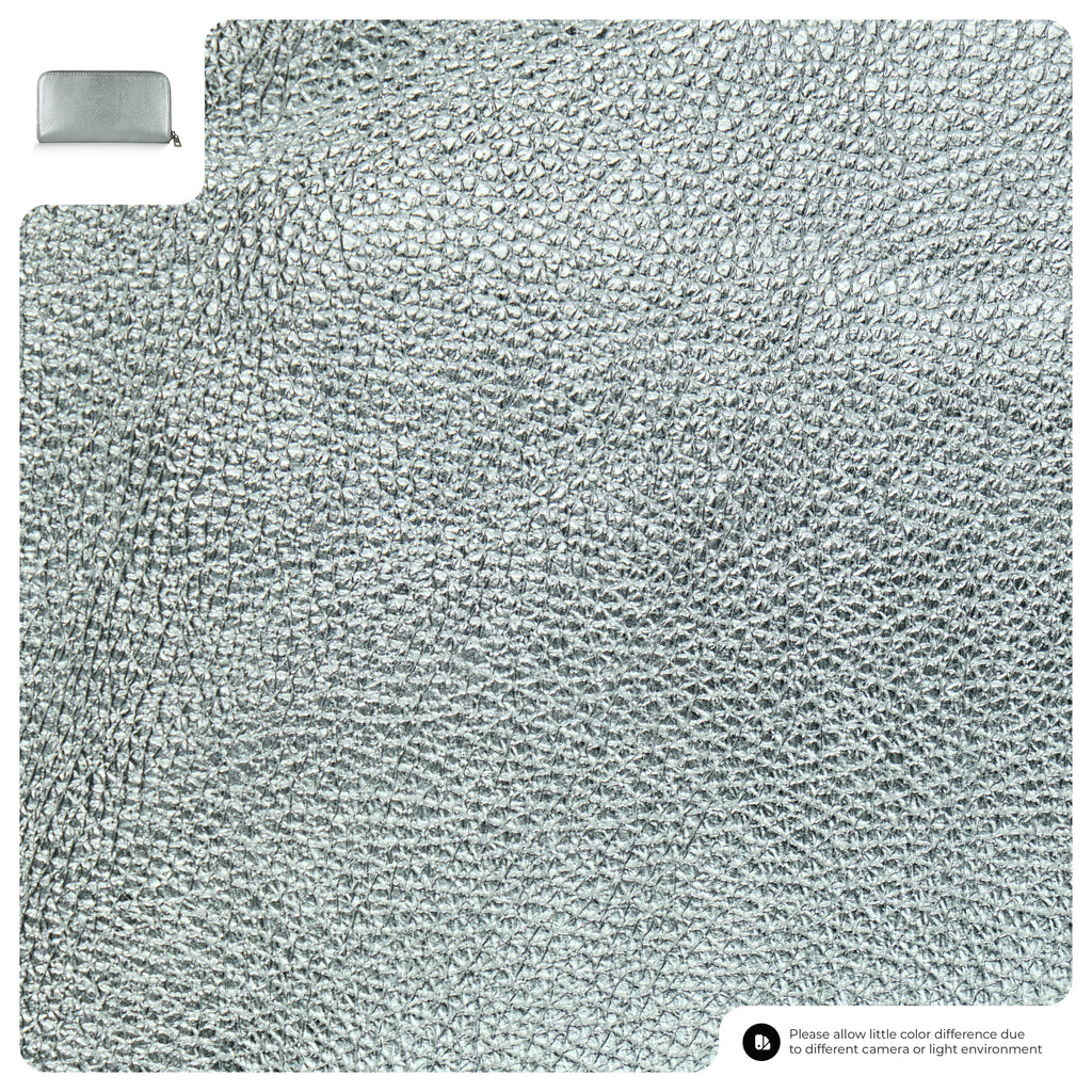 Italian Metallic Full-Grain Leather Wallet | Udine