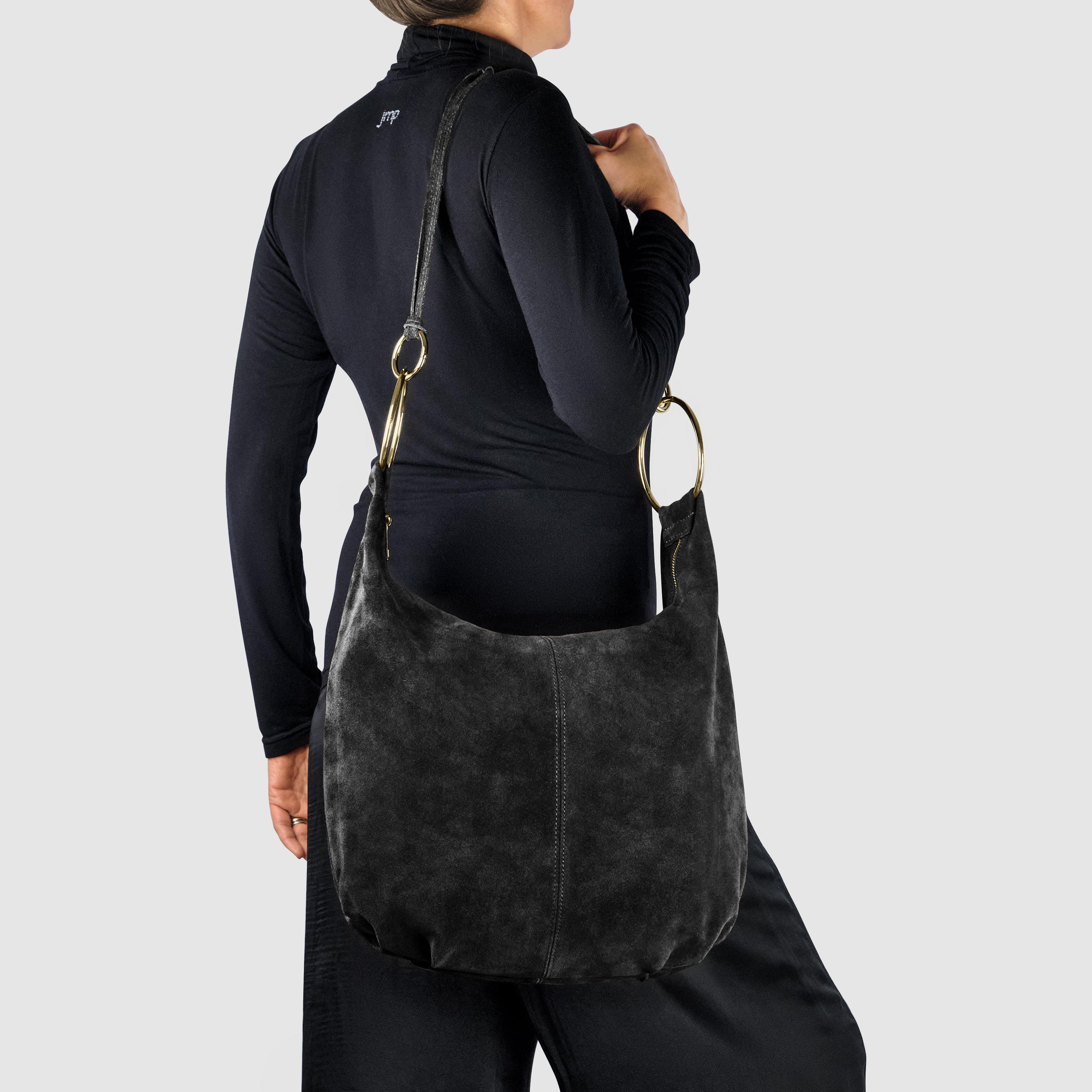 Italian Genuine Suede Hobo Bag 272510