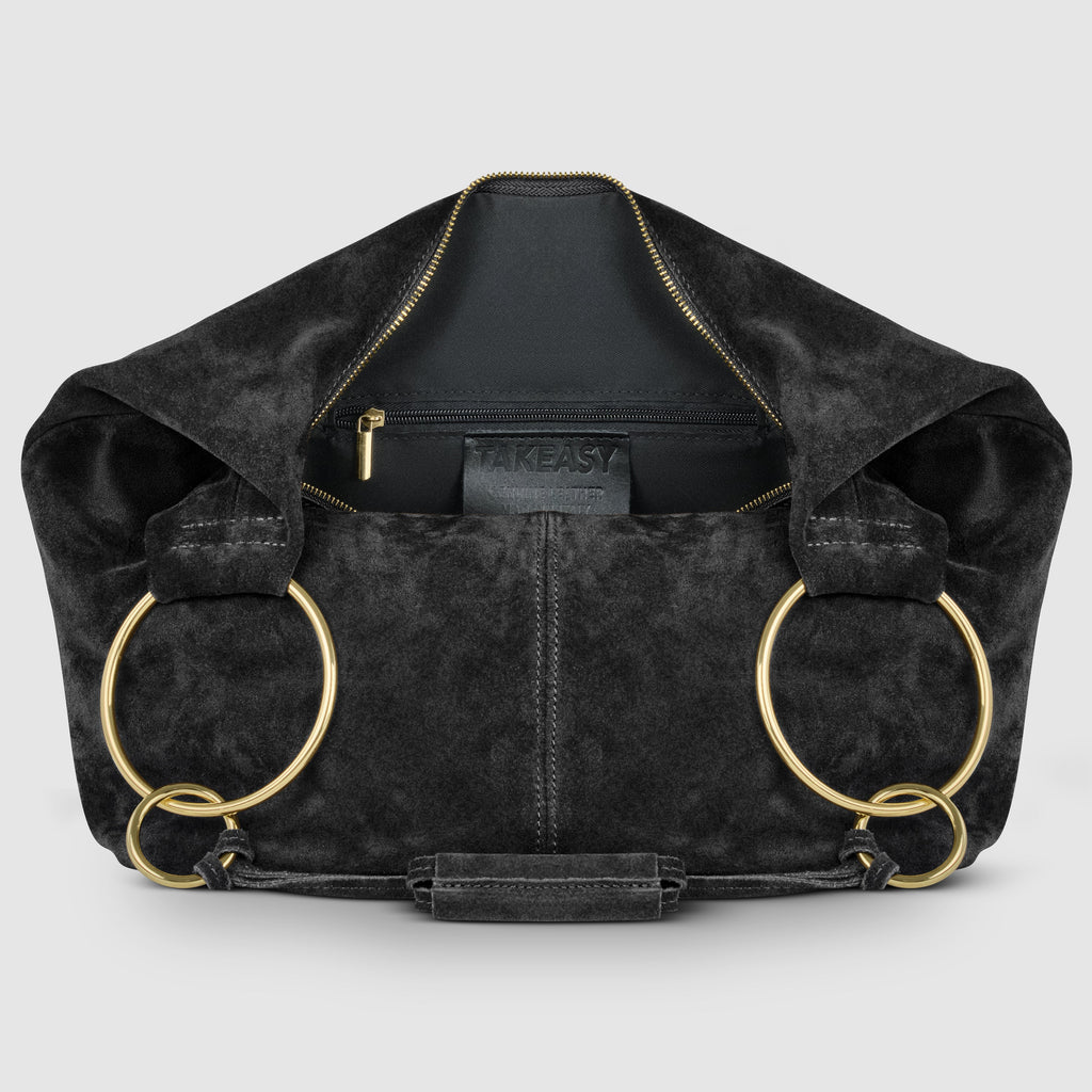 Italian Genuine Suede Hobo Bag 272510