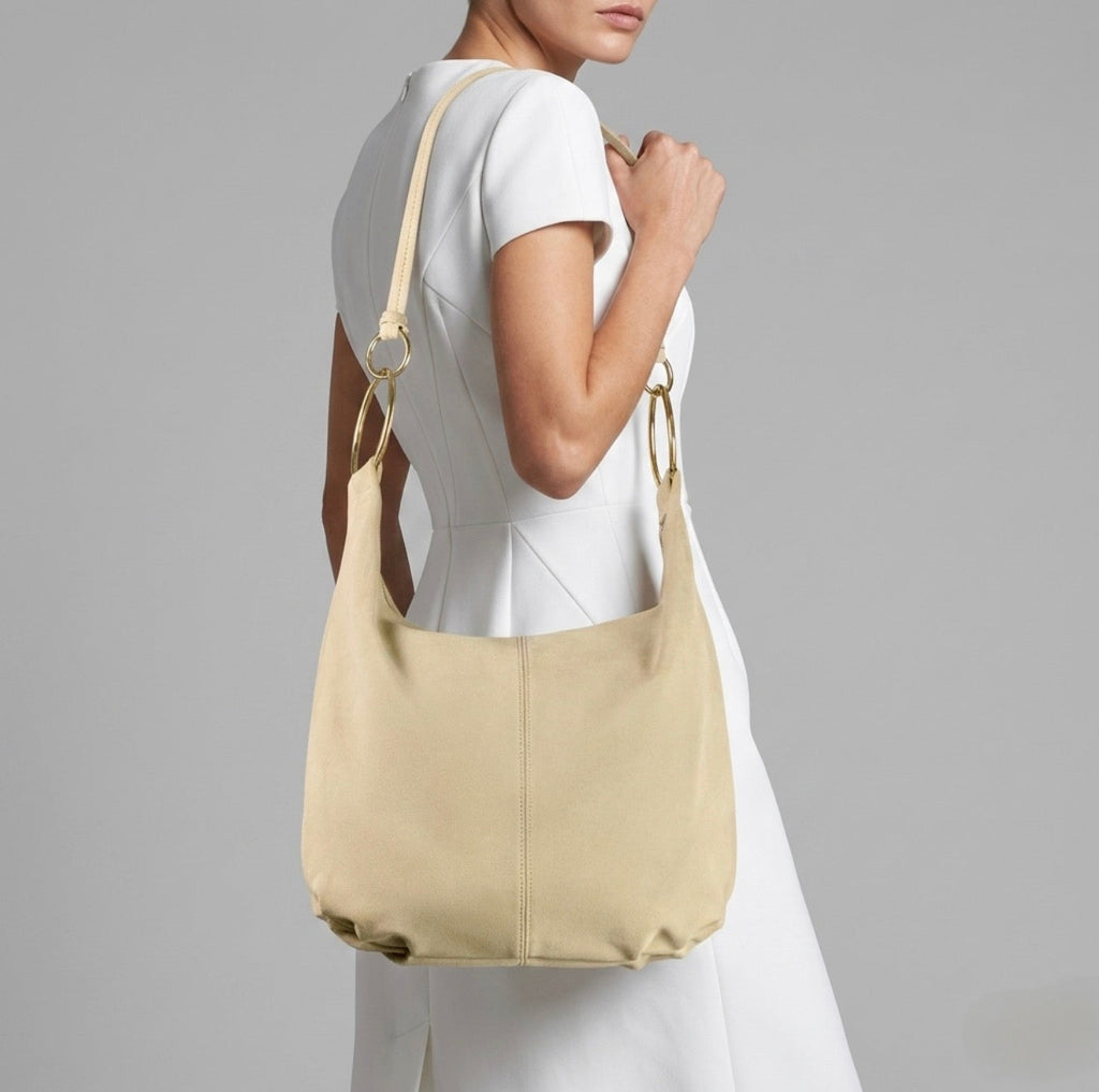 Italian Genuine Suede Hobo Bag 272510