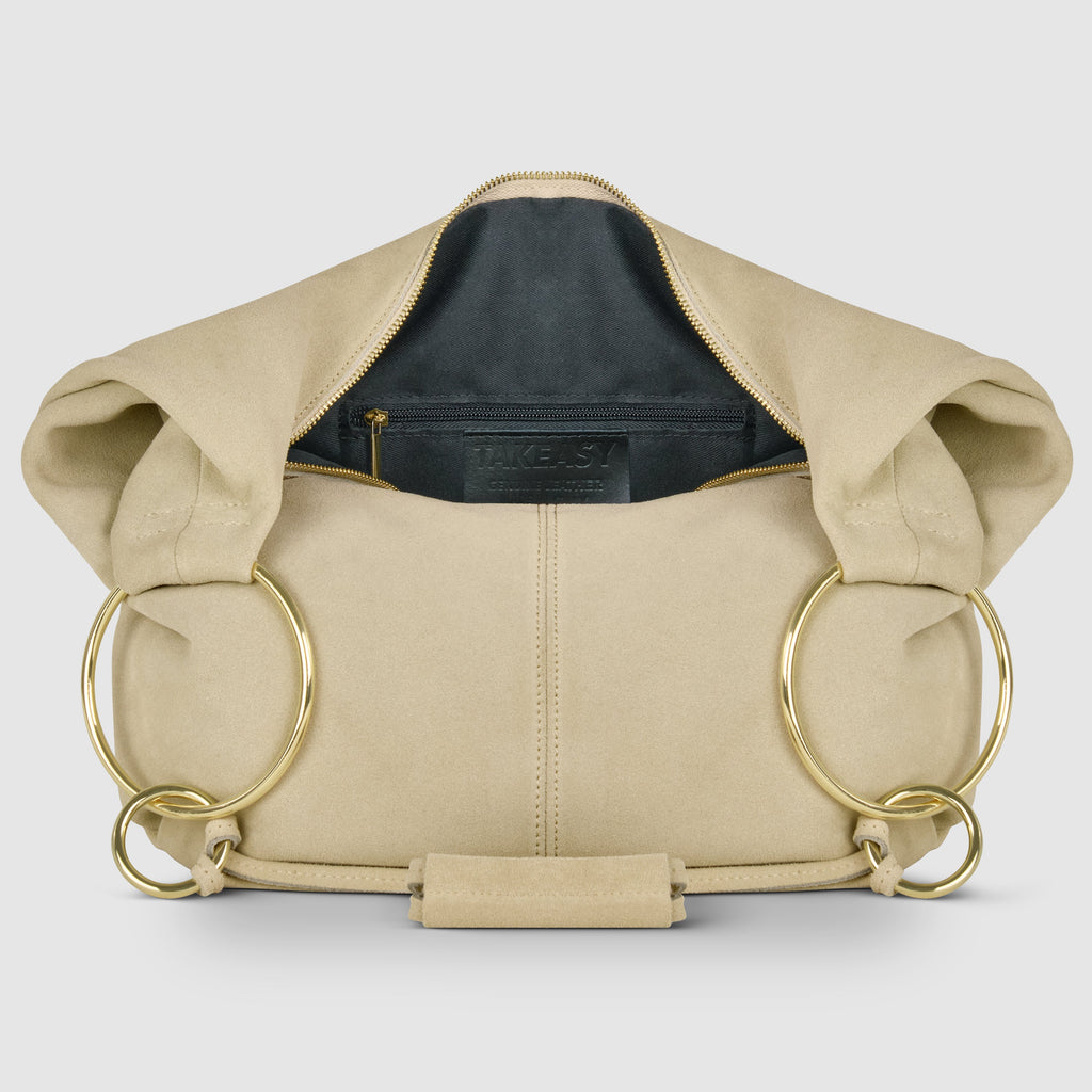Italian Genuine Suede Hobo Bag 272510