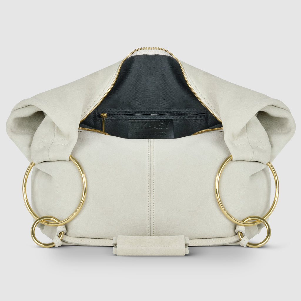 Italian Genuine Suede Hobo Bag 272510