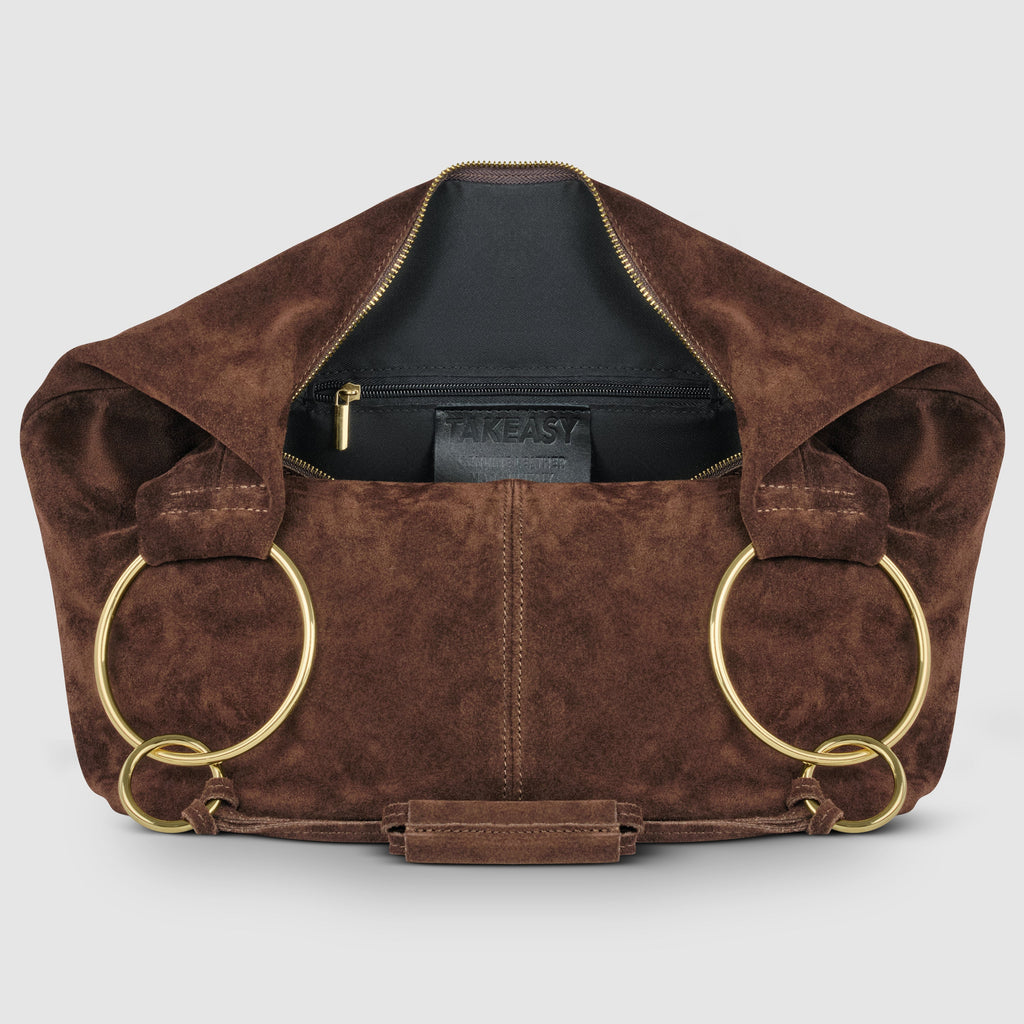 Italian Genuine Suede Hobo Bag 272510