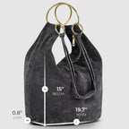 Italian Genuine Suede Hobo Bag 272510