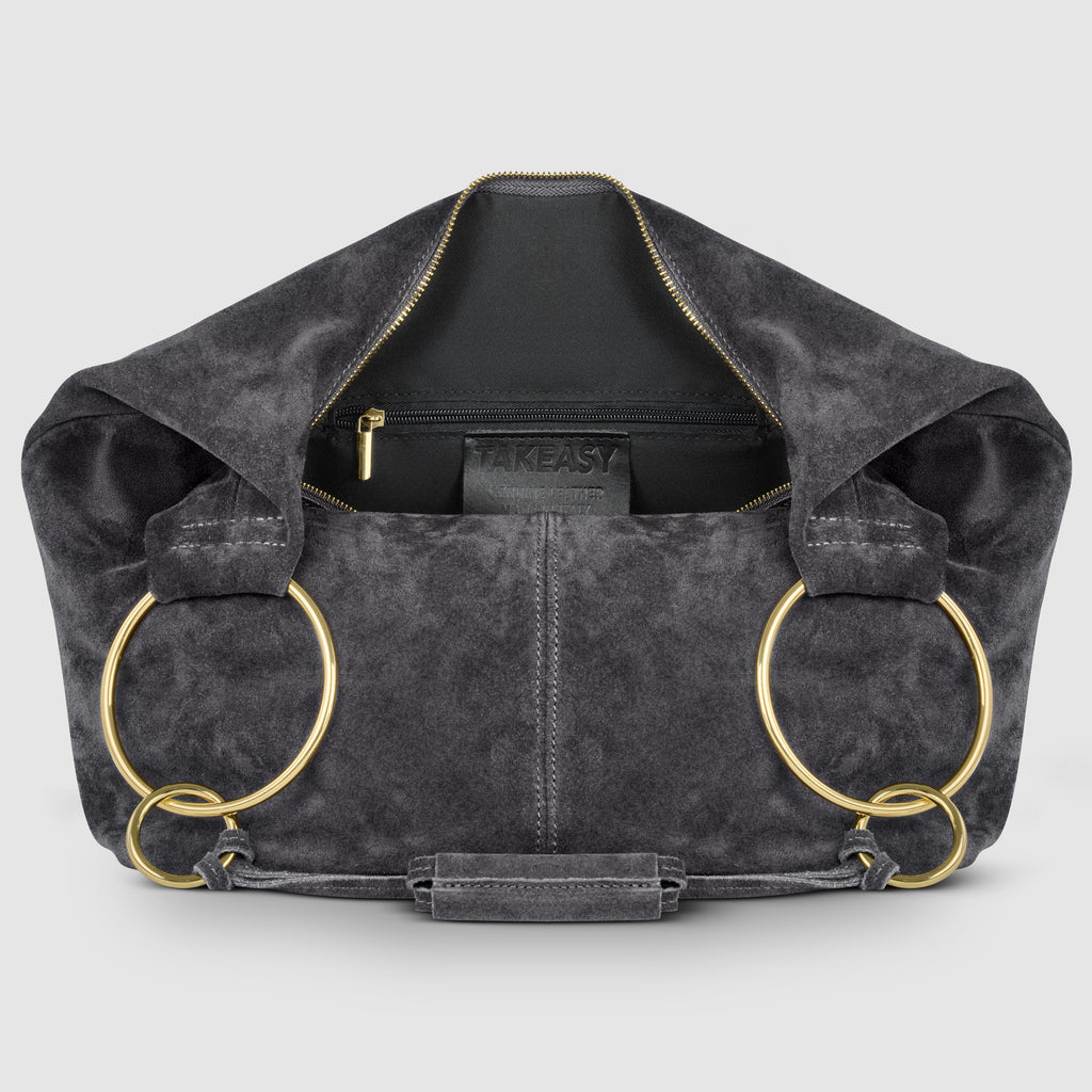 Italian Genuine Suede Hobo Bag 272510